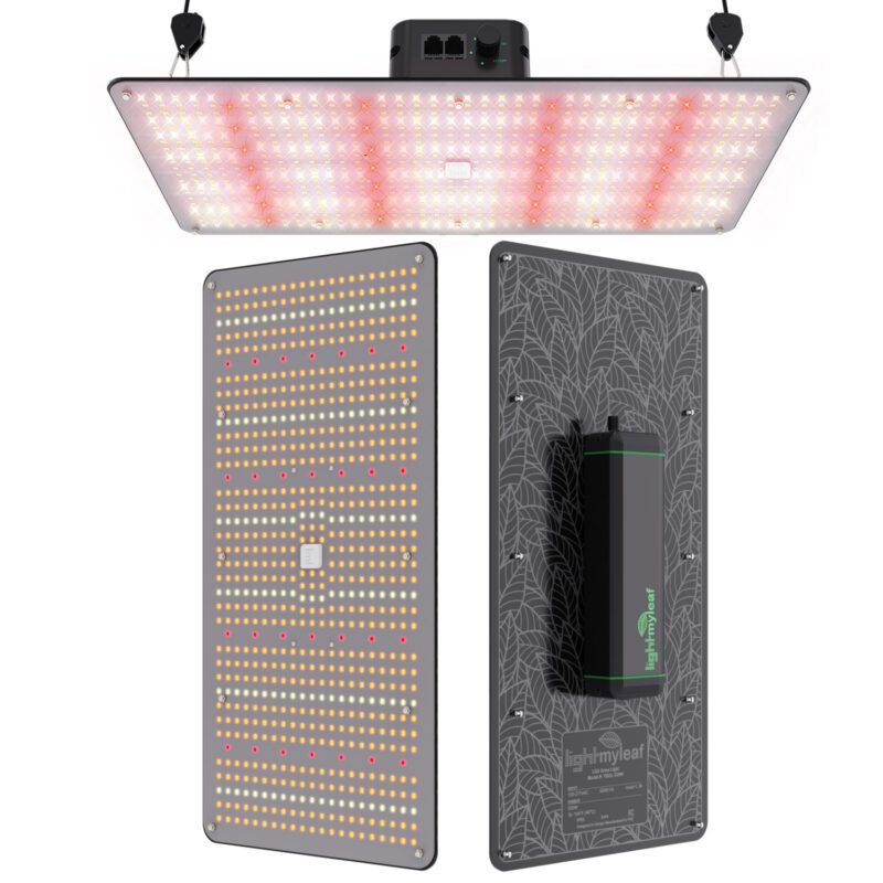 lightmyleaf quantum board panel grow light 240w