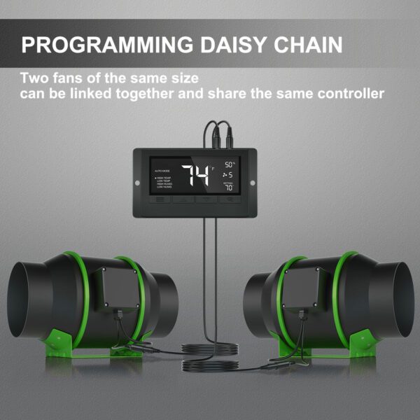 Lightmyleaf programming daisy chain