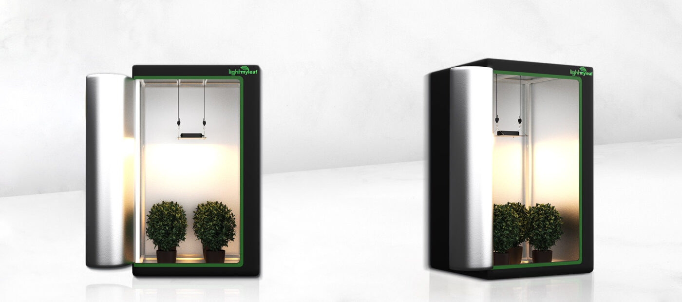 lightmyleaf grow tent banner